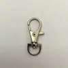 Chaveiro de Liga de Zinco em Estoque Fivela de Boca de Peixe de 2 Pontos Acessórios de Cordão para Celular Gancho Colorido para Bagagem Fivela para Cachorro de Estimação