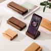Creativo Madera Sólida Nogal Negro Soporte para Teléfono Móvil Soporte para Tablet Escritorio Haya Simple Perezoso Universal Soporte para Teléfono Móvil