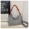 Bolso Cruzado Pequeño de Tela Versátil Casual Transfronterizo, Bolso de Mujer Nuevo de Moda, Bolso Cruzado Popular de Gran Venta, Bolso de Hombro de Moda Estilo Dumpling