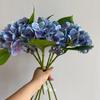 Oferta Especial Hortensias Artificiales 3D, Accesorios para Fotografía de Hogar, Decoración de Mesa para Bodas