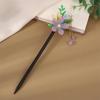 Antigo Tassel Hairpin Grampo de Cabelo de Madeira Imitação de Ébano Headwear Disco de Cabelo Acessórios Simples Vestido Antigo Cabelo Hairpin Hair