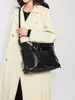 Moda Versátil Elegante Gran Capacidad Simple Nuevo Al Por Mayor Versión Coreana Bolso de Mano Diario PU para Mujer Hombro Cruzado