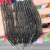 Espinélio de 32 cores vidro lapidado 48 facetas conta solta transparente controle interno diâmetro 0,6-0,7 mm cor transparente decoração
