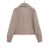 Jaqueta Feminina Z Cross-border Estilo Europeu e Americano 2026 Nova Fashionável e Elegante Atacado Amazon Zíper 3046265