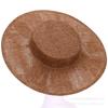 Europeu e americano malha Chapéu embrião porta-tampa Derby Hat tampa de cânhamo inferior lolita acessórios de mão base 33cm