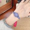 Melissa Mishali Novo Relógio Feminino Disc Color Belt Mostrador Pequeno Candy Color Live Mesmo Estilo