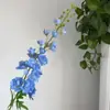 Flor Artificial Transfronteriza con Diseño Dinámico para Bodas, Decoración de Hogar con Techos Altos, Flor Artificial de Jacinto Violeta