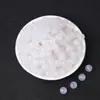Atacado de Fábrica Ágata Calcedônia Pedra Natural Cristal Contas Soltas Artesanal DIY Brincadeira Cultural Pulseira de Cordão de Mão Acessórios para Miçangas