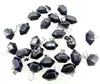 Joias em alta venda cristal natural ágata pedra preciosa coluna hexagonal bala ponta dupla pingente colar acessórios