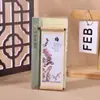 Feliz palabra pegatina para refrigerador marea nacional pegatina para refrigerador de madera palo magnético lenguaje de bendición pegatina para refrigerador estilo chino creativo regalo creativo