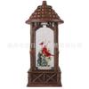 Decorações de Natal lâmpada de bola de água casca lâmpada de vento automática neve floco de neve música caixa de música presente de Natal enfeites