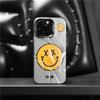 IMD creativo personalizado sonrisa para Apple 13Promax/15 funda para teléfono móvil agujero grande resistente a caídas 14PRO color mágico