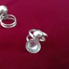 Joyería Artesanal Étnica Miao de Guizhou Accesorios de Bordado Miao Base para Anillo de Plata Miao DIY Montura para Incrustar Piezas Bordadas Base para Anillo