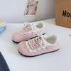Zapatos Blancos Puff de Campana Suela Gruesa Retro 2025 Zapatillas de Entrenamiento Xia De para Mujer Más Fáciles para Combinar Zapatos Deportivos B3539