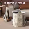 Bolsa Dobrável para Banho de Pés, Balde Elevado para Banho de Pés Acima da Panturrilha, Ferramenta Portátil para Spa de Pés de Uso Doméstico, Balde Profundo Acima do Joelho