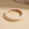 Pulseira Irregular de Resina Nicho Simples Retro Temperamento Pulseira Personalizada Design de Moda Joia de Mão Única Atacado Feminino