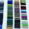 Em estoque atacado 135g tecido twill stretch duas cores anti-amasso moda feminina roupa vestido camisa terno calça tecido