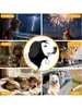 Protetores de Ouvido para Cães Fone de Ouvido com Cancelamento de Ruído Protetor de Orelha para Cães Capuz Calmante Ajustável para Proteção contra Ruído e Alívio da Ansiedade
