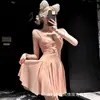 Noche Carmesí Fragancia para Posarse Interés Sensual Lencería Camisola Encaje Transparente Pasión Tentación Deseo Puro No Necesita Quitarse Insertable Talla Grande