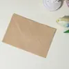 Cartão de agradecimento dobrado de cartão branco 300g em estoque do fabricante conjunto de envelopes de cartão de saudação criativo para feriado aniversário personalização transfronteiriça