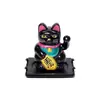 Novo estilo Gato da Sorte de balanço decoração de carro solar automático acenando caixa registradora de casa abertura presente criativo