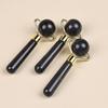 Conjunto de Três Peças Rolo de Jade Natural Placa de Raspagem Dispositivo de Beleza para Massagem Facial Folha de Raspagem Facial Fabricante de Rolo de Xiuyu