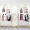 Loja de Roupas Cabide Rack de Exposição Prateleira de Chão Loja de Roupas Masculinas e Femininas Cabide Loja de Roupas Infantis Rack de Exposição Rack de Roupas