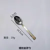Juego de Cubiertos de Acero Inoxidable para Hotel Nuevo Transfronterizo Patrón Martillado Cuchillo, Tenedor y Cuchara Cuchara de Postre para el Hogar Cuchara de Sopa Cuchillo de Mesa Venta al por Mayor