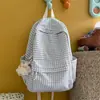 Mochila Plaid Fresca Dulce de Moda 2026 para Estudiantes de Secundaria y Preparatoria, Mochila Casual Ligera de Gran Capacidad para Mujeres