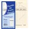 Impresso (cartão de ponto) Mensal Palha 86X180Mm