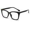 2026 Nueva Moda Versátil Marco Cuadrado Anti Luz Azul Unisex Artístico Simple Lentes Planos Se Pueden Personalizar para Lentes de Graduación Venta al por Mayor
