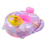 Nuevo Bote Inflable Engrosado con Forma de Avión, Asiento de Natación para Bebés y Niños Pequeños, Flotador de Natación de Rueda con Parasol