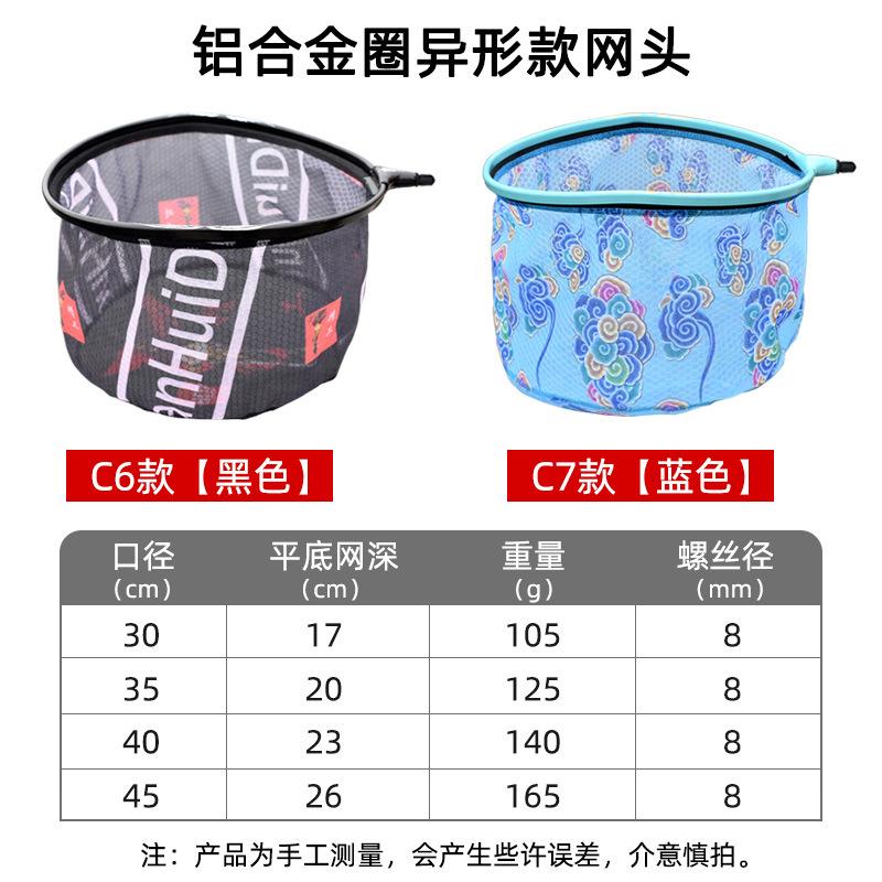 3异形款抄网头参数