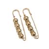 Broche Pérola Fivela Pin Cintura Fivela Anti-corrida Luz Fixa Acessórios de Roupas Mudança de Cintura Pequeno Artefato Pin Calças Pin Cintura