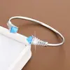 Moderna Nueva Creativa Forma de Faro Incrustaciones de Circonita Pulsera de Puño Abierto Exquisita Retro Pulsera de Cobre Puro Joyería Transfronteriza Venta al por Mayor