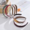 Diadema Ancha Estilo Escuela Japonesa y Coreana Chica JK Dulce Cuadros Pasador Accesorio para el Cabello de Salida Accesorio para el Cabello de Mujer Lazo