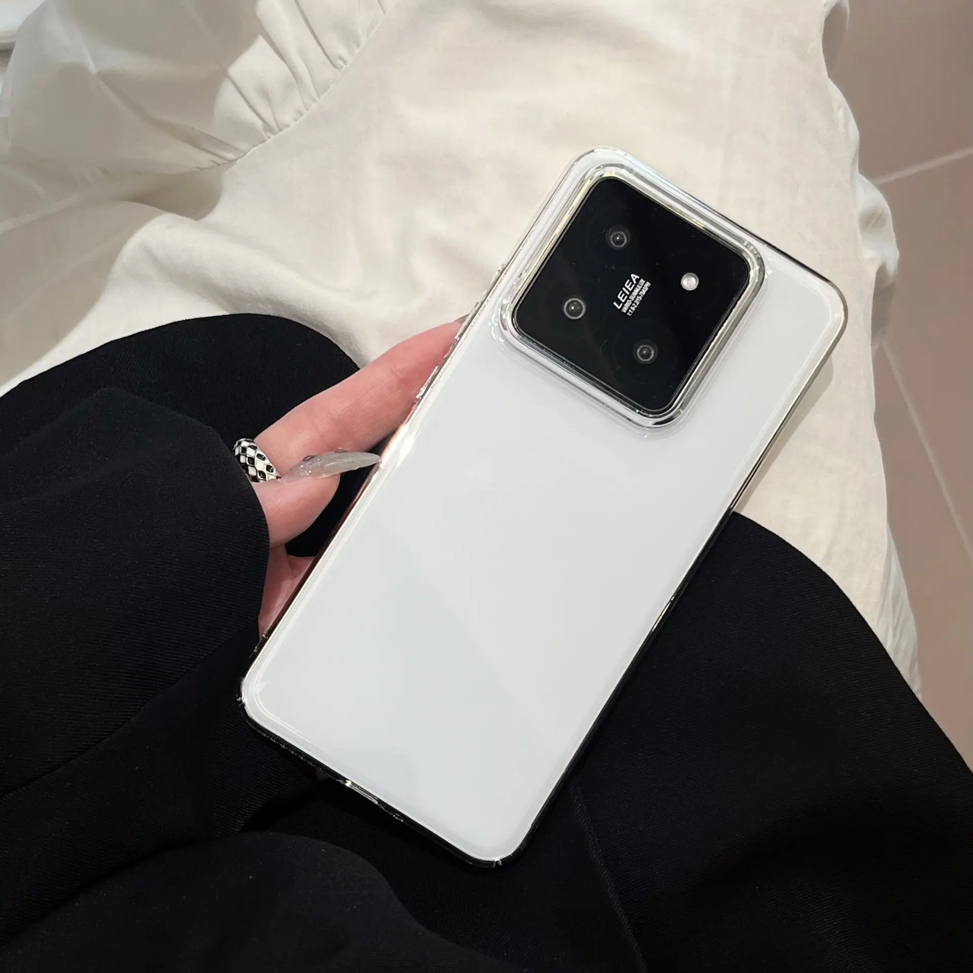 磨砂透白
