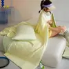 Colcha de Seda Gelada de Verão para Camas de Solteiro e Casal, Grau A Infantil, Grau Materno e Infantil, Lavável à Máquina, Modelo Igual ao do Sam's, Colcha de Verão Ice Skin Refrescante