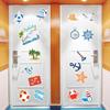 Sticker Magnético de Aspiración para Refrigerador Conmemorativo de Viaje Creativo por el Mar Transfronterizo, Sticker Magnético Suave, Paisaje Turístico, Sticker Decorativo Magnético Creativo