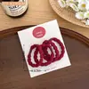 Set de Diademas Elásticas de Colores para Niñas Otoño e Invierno Sujetadores de Cola de Caballo Diademas Básicas Estilo Coreano Bandas Elásticas Accesorios para el Cabello