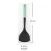 Juego de Utensilios de Cocina de Silicona de Grado Alimenticio Espátula y Cuchara Herramientas de Cocina Domésticas Antiadherentes Personalizado OEM Propia Fábrica