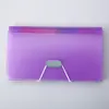 Carpeta de Acordeón Mini Arcoíris A6 con 13 Compartimentos, Carpeta Clasificadora de Archivos Multicapa, Portarecibos, Cierre de Broche y Organizador de Documentos Tipo Correa