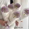 Papel de Pétalos Rasgado a Mano, Papel Dongba con Textura Hecho a Mano, Papel de Envoltura para Ramo de Flores, Papel de Envoltura Floral para Manualidades, Papel de Arte