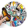 50 Pegatinas de Graffiti Divertidas y Graciosas Personalizadas para Laptop, Patinete Eléctrico, Guitarra, Pegatinas Decorativas Impermeables