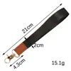 Cordón para teléfono móvil Amazon, cordón de identificación de poliéster impreso por transferencia térmica, correa de muñeca tejida, llavero de cuero transfronterizo en stock