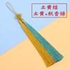 Colgante de Borla Doble a Juego de Colores de Loto Accesorio DIY Hecho a Mano Borla Pequeña Nudo Chino Borla Colgante Fabricante