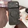 Adequado para Capa de Celular Magnética para iPhone 17 com Sensação de Pele de Cordeiro, Capa Protetora 18 Promax Apple 16 para Homens, Novo Modelo 15