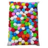 Fábrica gran cantidad de bolas de pelo pequeñas de polipropileno de colores mixtos para niños diy bola de felpa joyería de la primera infancia bola de pelo