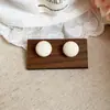 Brincos de Feijão Cor Dopamina Agulha de Prata Temperamento Único Brincos Versáteis Brincos Frescos Doces Nicho Sensação Avançada