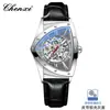 Reloj Mecánico para Hombre Chenxi Dawn Watch Modelo Nuevo Diseño Hueco Reloj Luminoso Impermeable para Hombre Fabricante de Fuente Personalizado Wholesale